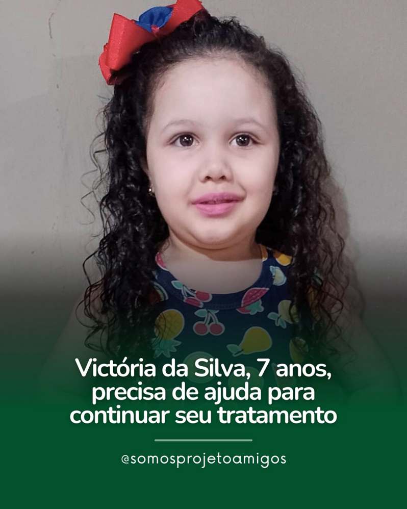 Olá, tudo bem? Aqui é a Michele da Silva, mãe da pequena Victória. Quero compartilhar com vocês um pouco da nossa caminhada.