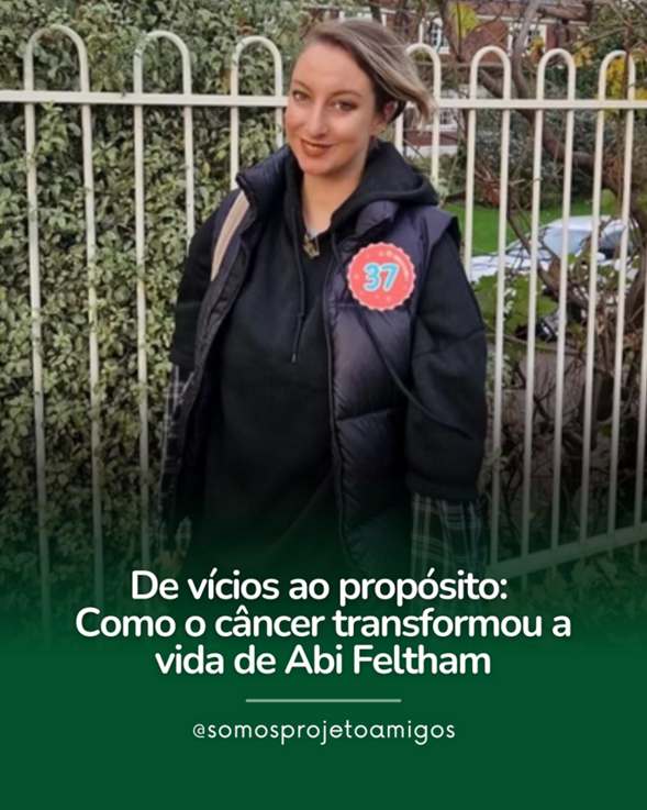 O oligodendroglioma de grau 3 é um tumor cerebral maligno e incurável. Abi Feltham, britânica de 37 anos, foi diagnosticada após episódios de visão turva, inicialmente atribuídos à abstinência de cafeína. Acostumada a consumir 12 xícaras de café por dia e a fumar, Abi notou a alteração ao parar abruptamente. Ao procurar um oftalmologista, descobriu que seus nervos ópticos estavam inchados, indicando pressão no cérebro. Exames revelaram uma massa cerebral, levando-a a uma cirurgia emergencial para drenar um cisto. No entanto, o que parecia apenas um cisto era, na verdade, um tumor cancerígeno agressivo. Abi passou por outra cirurgia para remover o máximo da massa sem comprometer sua mobilidade.