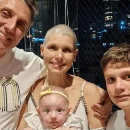 Mãe faz quimioterapia grávida e vence câncer raro no sangue